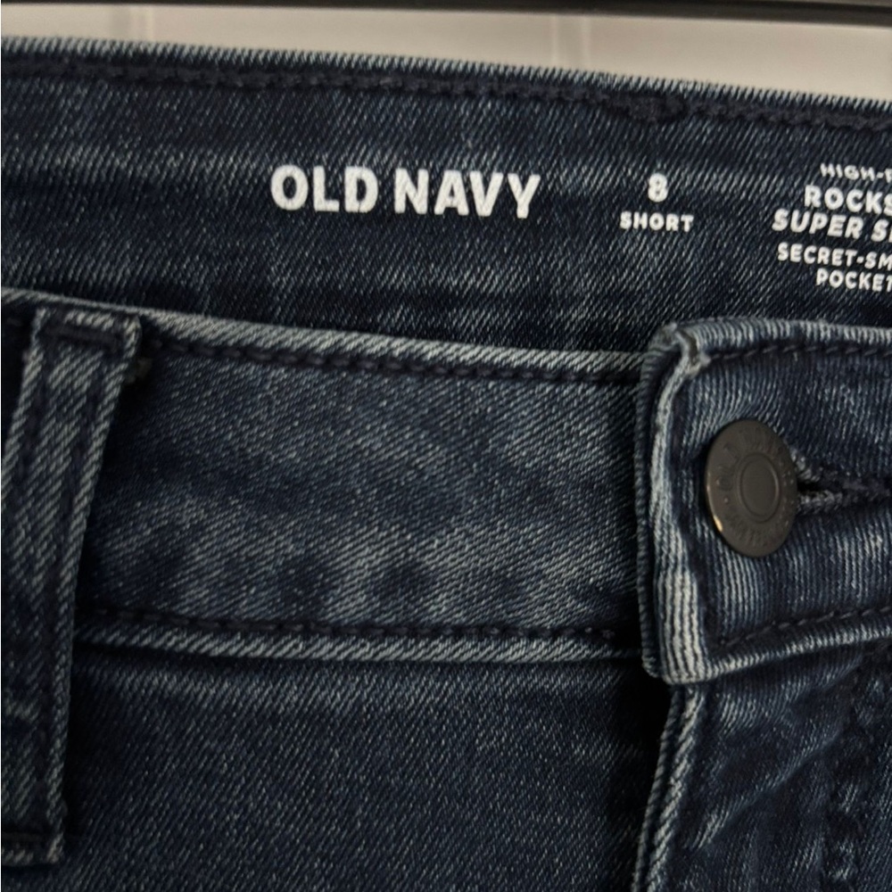 Old Navy High Rise Dark Blue Jeans